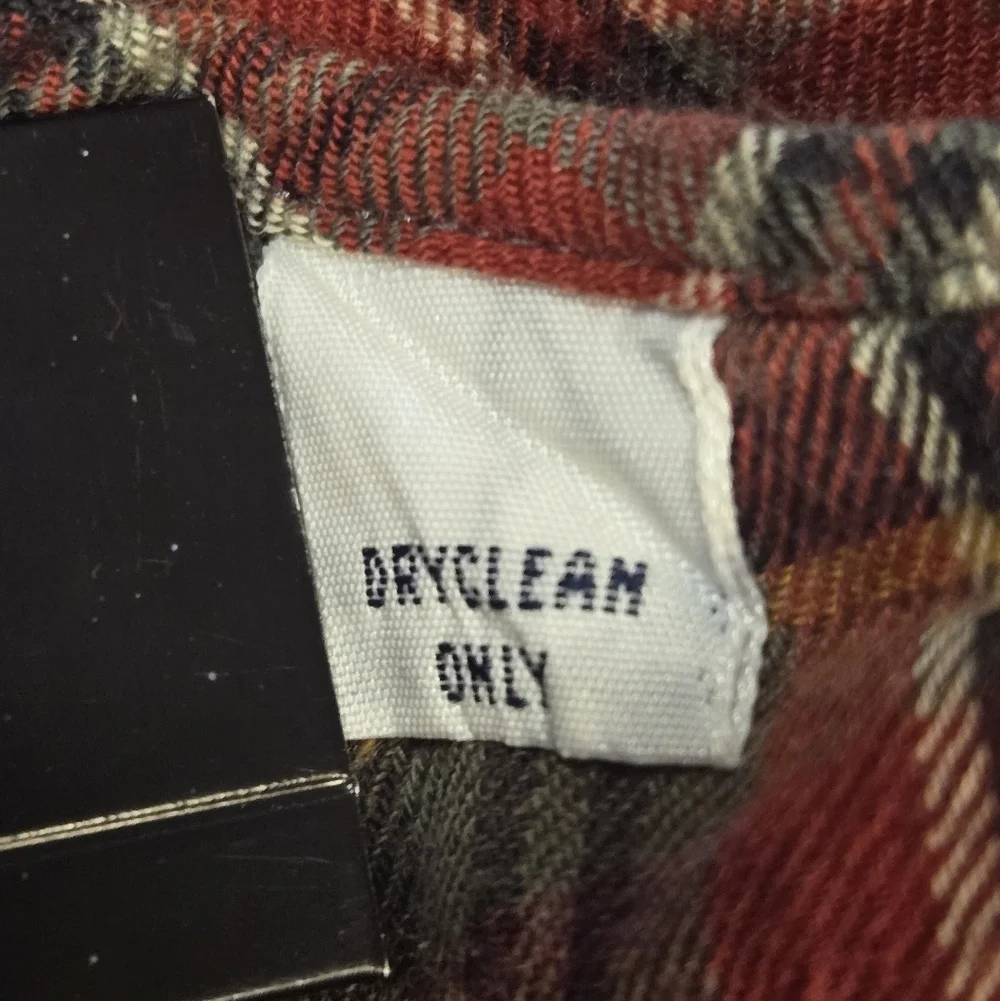 Vintage Polo Ralph Lauren Benford Cotton Wool Red Plaid Button Down Shirt Large
